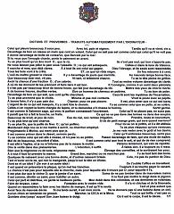 DICTONS ET PROVERBES TRADUITS 1 DE 7
